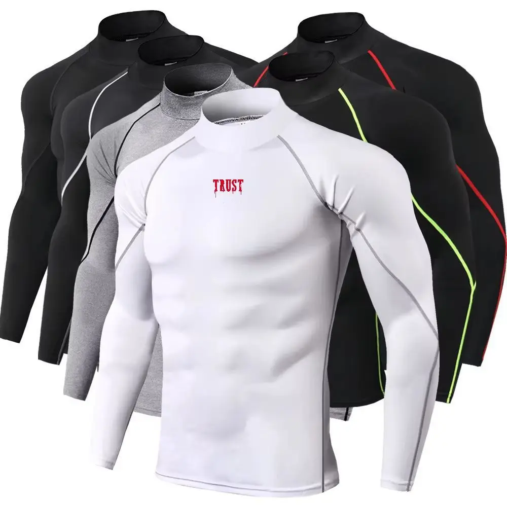 Quick Dry Underwear - Heren sport-T-shirt, sneldrogend, geschikt voor bodybuilding