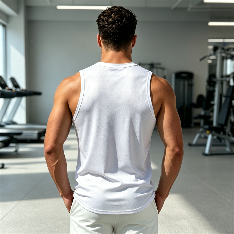 NIEUW Heren Zomer Ademend Mesh - Undershirt Crew Neck recensie en prijs
